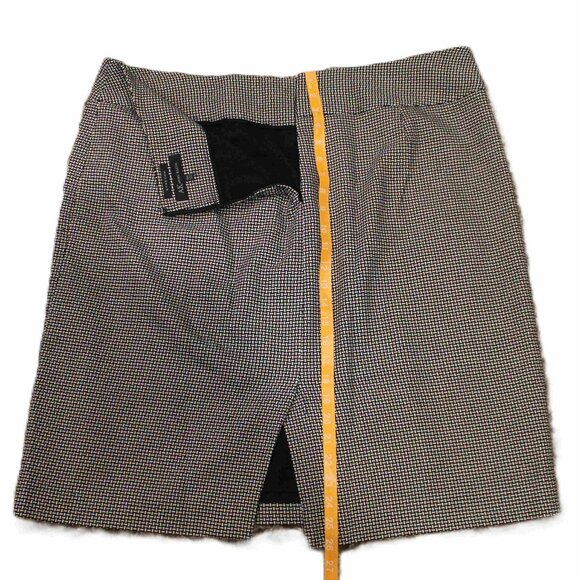 Anne Klein Houndstooth Stretch Skirt - Sz 18 - Picture 4 of 4